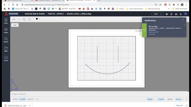 HOW TO SAVE A DRAWING FOR GRADING IN WEB AUTOCAD смотреть онлайн