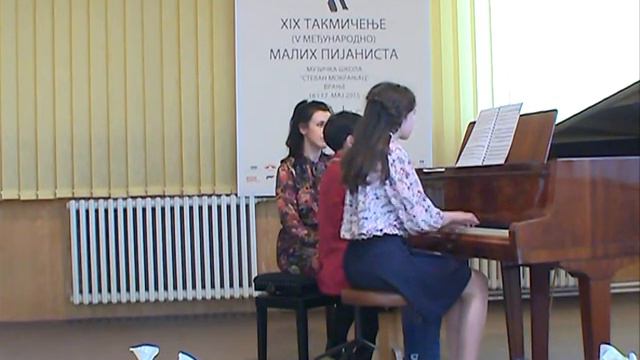 Piano Duo Isidora & Arsenij Angeleski смотреть онлайн