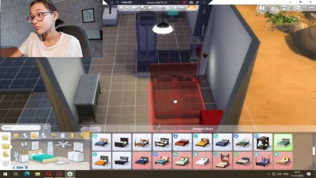 Sims 4 // ловлю рыбу? // сломала 2 этаж? // Semechka смотреть онлайн