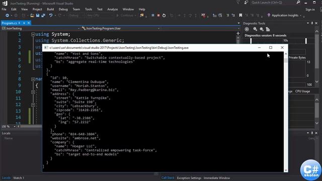 C# Användbara Ramverk - Del 2 JSON .Net смотреть онлайн