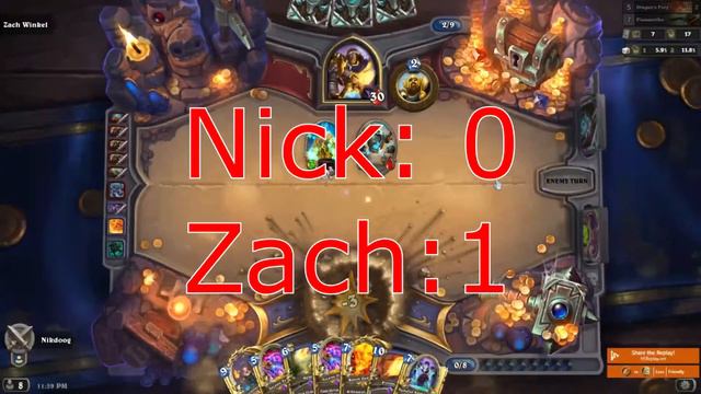 Hearthstone Funny Moments 2: THE WHIZBANG MONEY MATCH смотреть онлайн