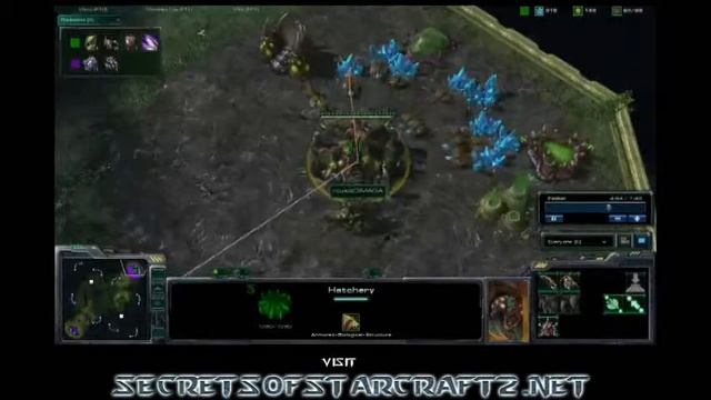 Zerg Digma's Baneling Bust - Starcraft 2 Tutorial смотреть онлайн