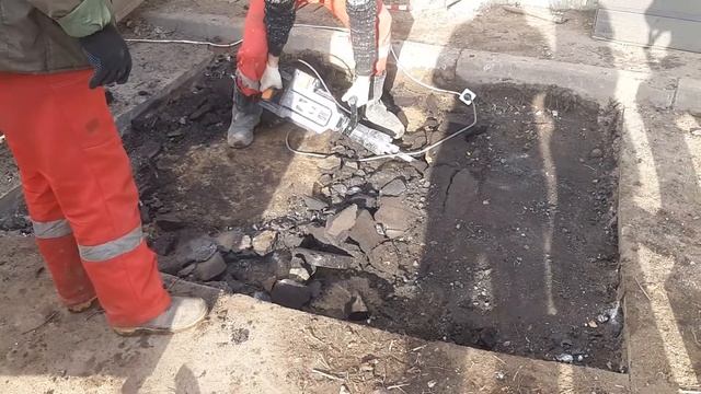 Демонтаж асфальта смотреть онлайн