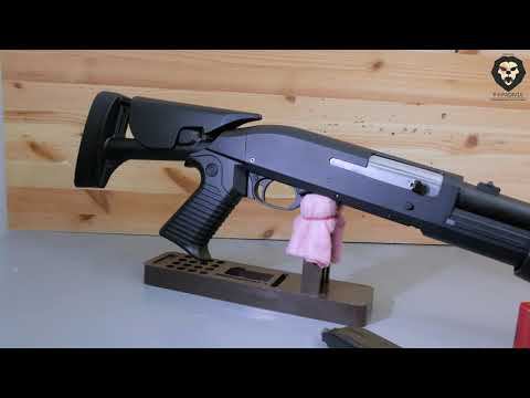 Страйкбольный дробовик Cyma CM363LM (Benelli M3 Super 90) видео обзор 4k смотреть онлайн
