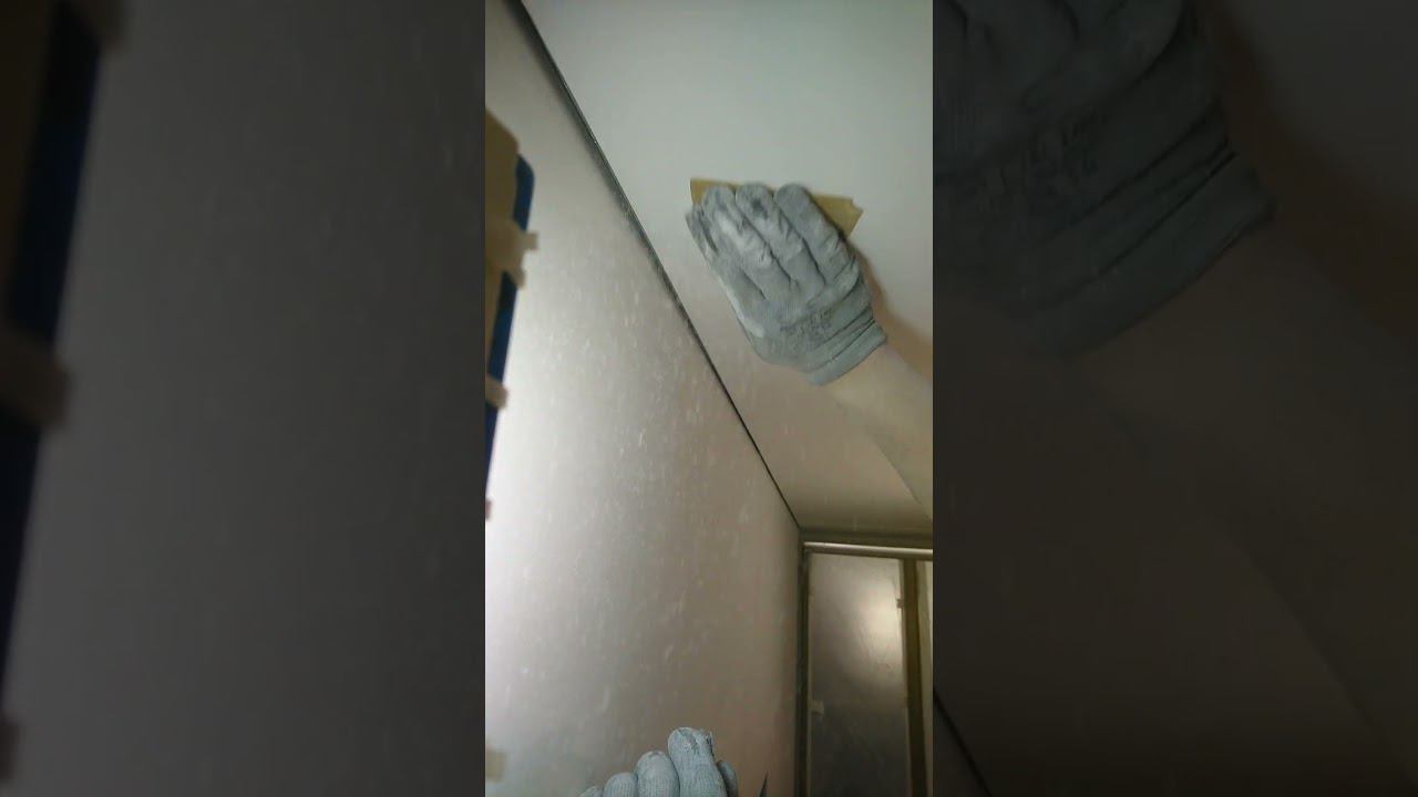 Ошкуривание шпаклевки у теневого шва (зазора)