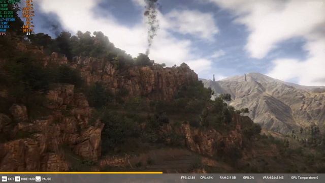 GTX 1050M Ti | i7 8750H | ghost Recon® Wildlands Test All Settings смотреть онлайн