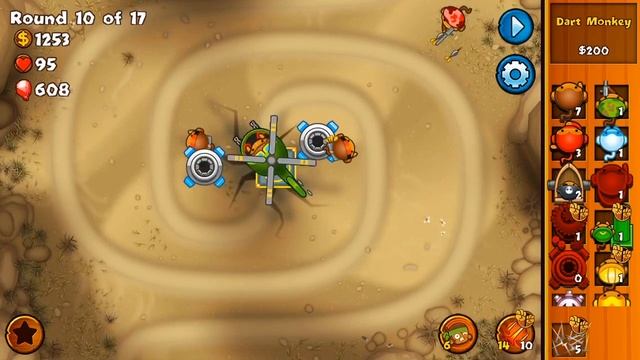Bloons monkey city- Helicopter crash mission- No lives lost guide смотреть онлайн