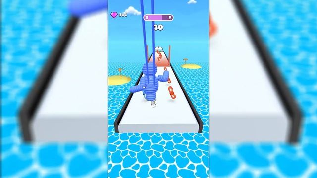 Эволюция Веревочного человека, Максимальный уровень в Rope-Man Run смотреть онлайн
