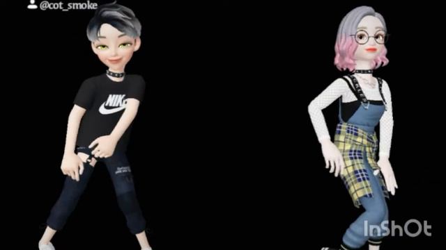 Мой персонаж танцует с персонажом моей девушки смотреть онлайн