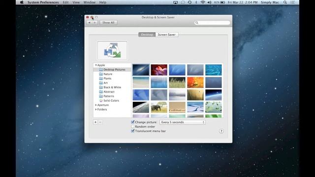Changing Wallpaper on your Mac смотреть онлайн