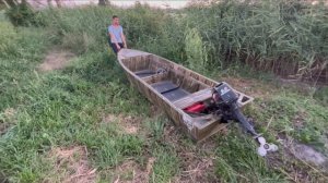 Компактная разборная лодка из ПНД