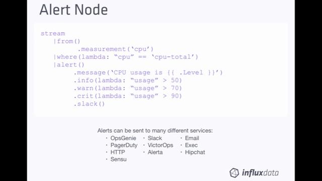 Intro to Kapacitor for Time Series Anomaly Detection | Getting Started [5 of 7] смотреть онлайн