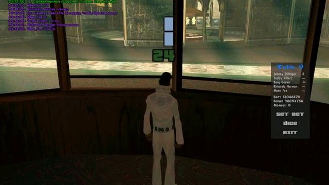Игра на 13 кк против Johnny_Dillinger. Samp-Rp.Ru. Server XIII. смотреть онлайн