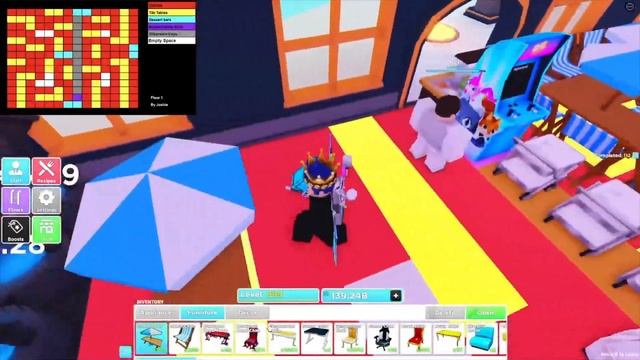 Joshies Early/Mid-game 2 floor layout! (No Christmas Trees!) Roblox My Restaurant смотреть онлайн