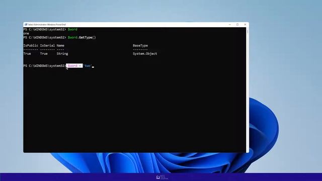 005: PowerShell Variables, String, Integer, Methods and Properties смотреть онлайн