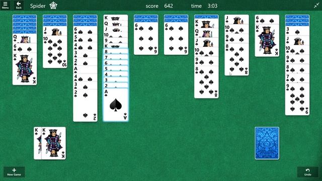 How to play Microsoft Solitaire Collection - SPIDER смотреть онлайн