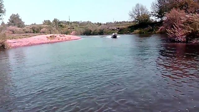 Wyatboat 430 DCM , Suzuki 30ats,, испытание