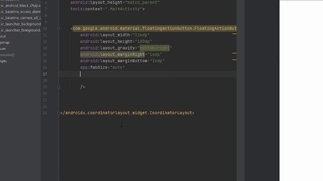 Android floating action button how to change color (tutorial) смотреть онлайн