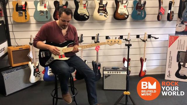 Fender American Professional Jazz Bass Black @ Belfield Music w/ Daniel смотреть онлайн