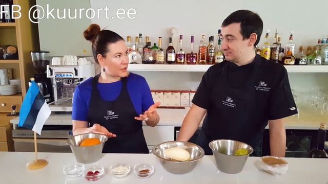 Мусс из какао бобов с авокадо, с пенкой из банана и апельсином. смотреть онлайн