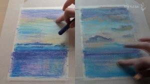Масляная пастель VS Мягкая сухая пастель  | Что лучше? | Oil pastels vs Soft pastels #1
