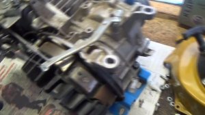 ремонт двигателя от мотоблока  subaru ex21