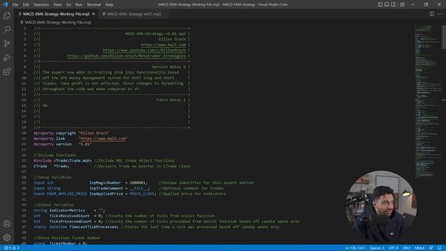 How To Create A Trailing Stop Loss Expert Advisor In Metatrader 5 смотреть онлайн