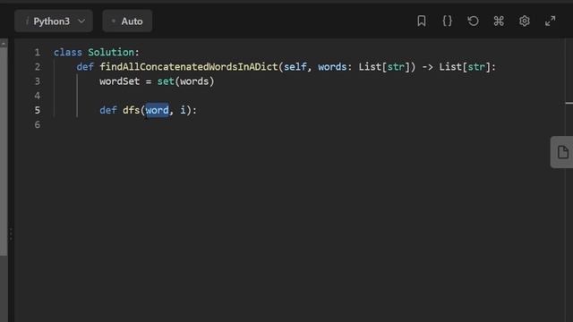 Concatenated Words - Leetcode 472 - Python смотреть онлайн