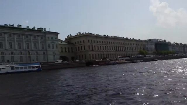 Прогулка по рекам и каналам Санкт-Петербурга - часть 1 смотреть онлайн