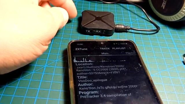 Bluetooth приемник/передатчик KN319 смотреть онлайн