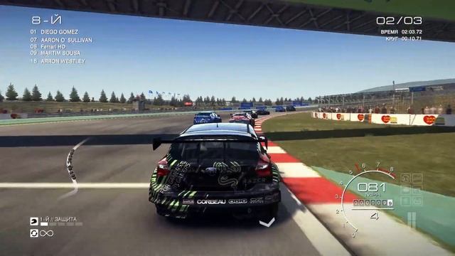 GRID: Autosport. First 30 minutes. 1080p [RUS] смотреть онлайн
