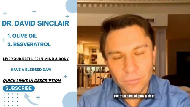 Dr. David Sinclair's Insight on Olive Oil & Resveratrol смотреть онлайн