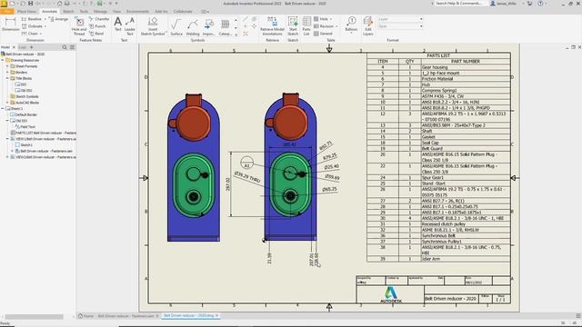 Inventor 2023.2 What's New - Drawings смотреть онлайн