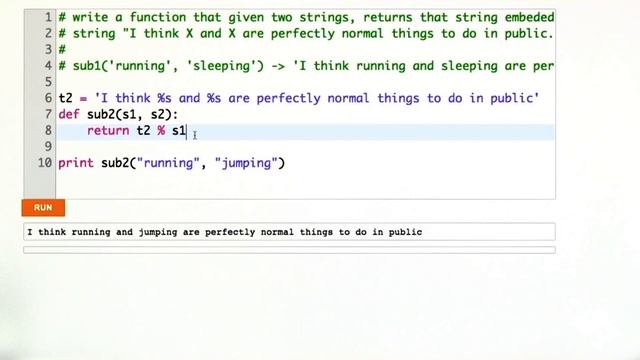 Substituting Multiple Strings Solution - Web Development смотреть онлайн