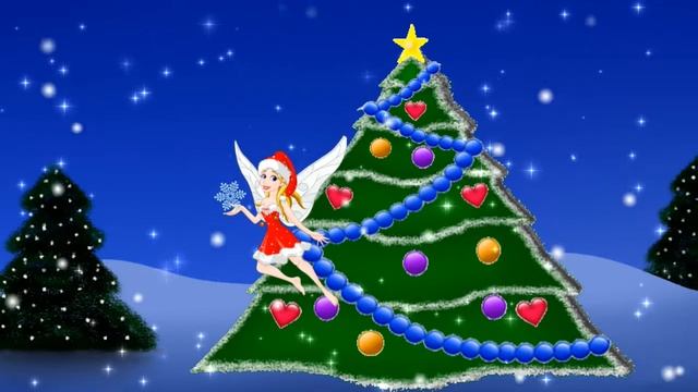 И тихо падал снег в рождественскую ночь... смотреть онлайн