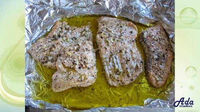 Форель в духовке кусочками Рецепт, пошаговый, как приготовить, видеорец смотреть онлайн