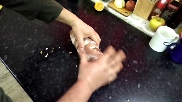Мясной снаряд)) Рулет из свиной пашины!!! Деликатес за копейки!! смотреть онлайн