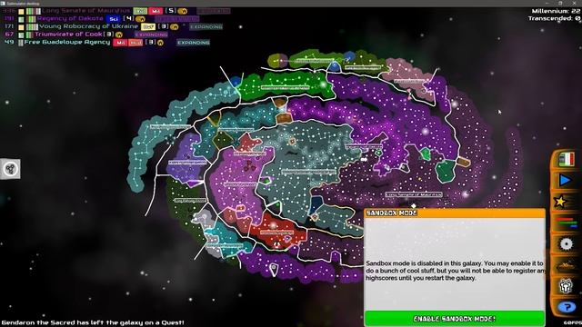 Galimulator - (Space Empire Simulation Game) смотреть онлайн