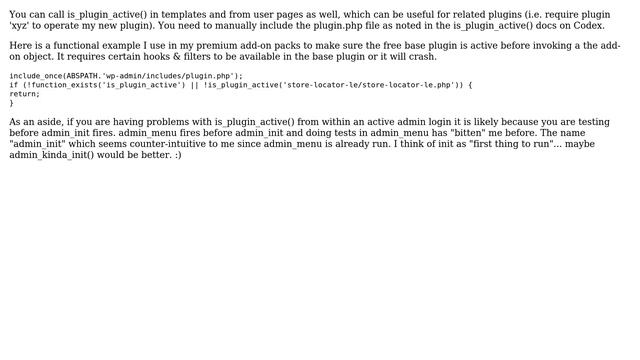 Wordpress: is_plugin_active function doesn't exist (8 Solutions!!) смотреть онлайн