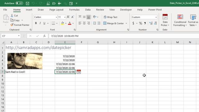 Excel - Free Date Picker Tool - No Office 365 Required! - Episode 2340 смотреть онлайн