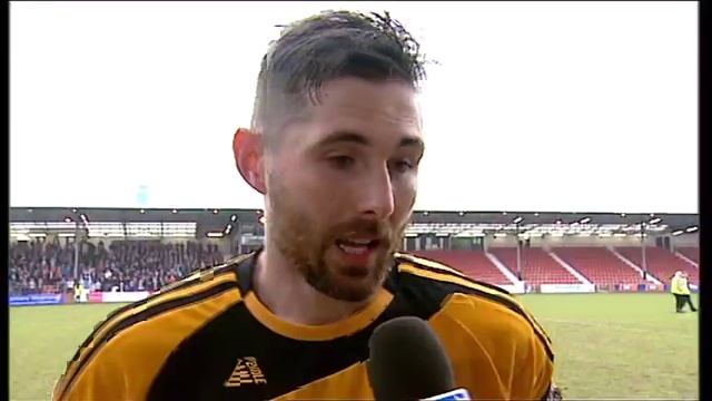 Dunfermline v Alloa - SFL Play off final 2nd leg - Alloa interviews and promotion celebrations. смотреть онлайн