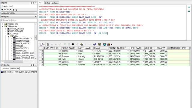 Consultas Select en Oracle 11g con El Usuario HR смотреть онлайн