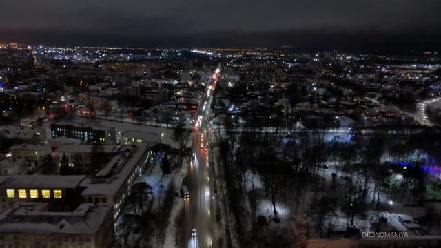 Зимний вечер в центре смотреть онлайн