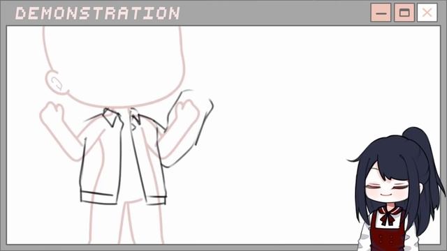 How to Draw Custom Clothes {Fabric Folds Tutorial | Gacha Club} ✨ смотреть онлайн