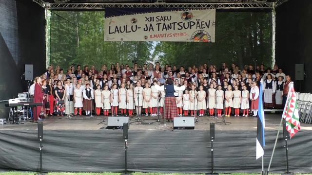 Tiina Sooba | Saku XIII Laulupäev | Gustav Ernesaks / Lydia Koidula - Mu isamaa on minu arm смотреть онлайн