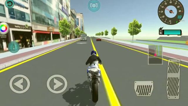 Авто симулятор.Гоняю по городу на мотоцикле. смотреть онлайн