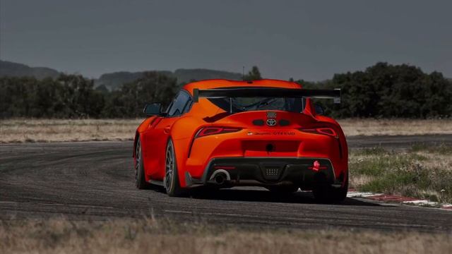 2023 Toyota GR Supra GT4 Evo смотреть онлайн