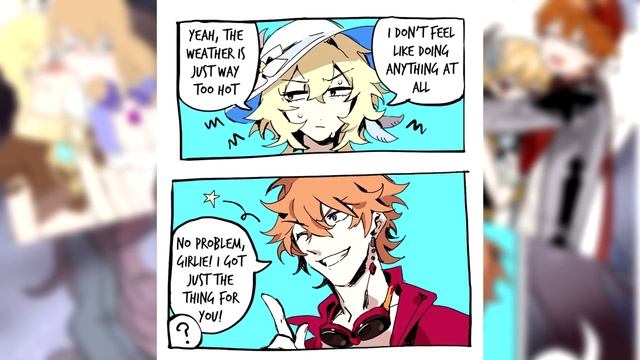 ~Тарталья...т.ты чего?///~ Озвучка комиксов по Genshin Impact на русском | Геншин Импакт by Ankstar