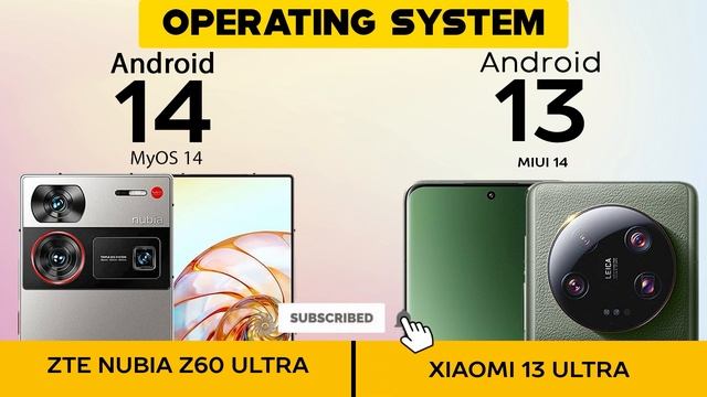 ZTE Nubia Z60 Ultra VS Xiaomi 13 Ultra - Full Comparison ⚡Which one is Best смотреть онлайн