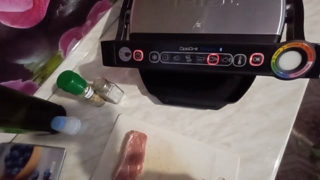 #7 Стейк говядины на гриле на Оптигриль Смарт (Steak im Tefal Optigrill Smart) смотреть онлайн